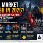Will market crash in 2026 warning signs showing stock market crash risks including geopolitical tensions, high PE ratios, AI bubble and falling markets