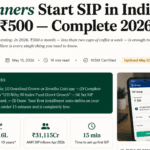 Start SIP in India with ₹500 in 2026