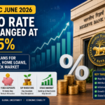 RBI MPC June 2026 repo rate unchanged at 5.25 percent impact on stock market SIP investments home loans fixed deposits and investors