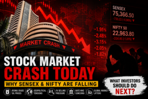 Stock Market Crash Today: Reasons Behind Sensex and Nifty Fall in India
